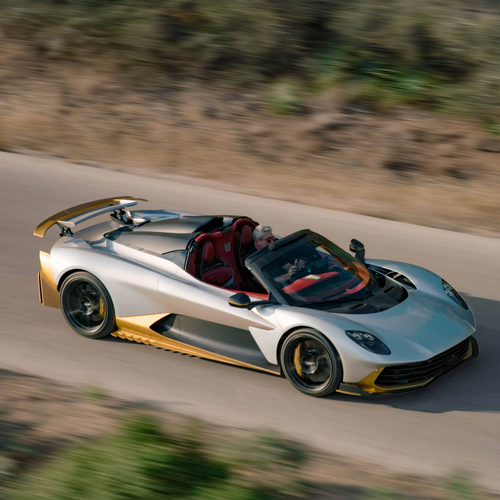 2028 Aston Martin Valhalla Spider Top View
